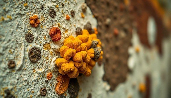 Schimmel an der Wand