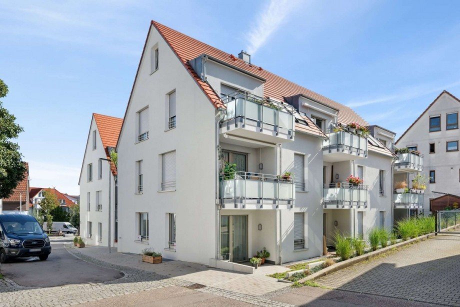 Au�enansicht Erdgeschosswohnung Pleidelsheim