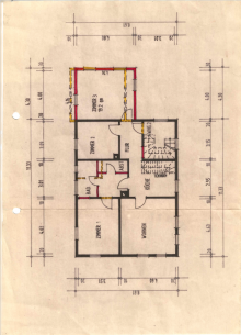 Grundriss OG_Wohnung 2 Renovierungsbed�rftiges 2-Familienhaus mit gro�em Garten und Ausbaupotenzial in Forbach