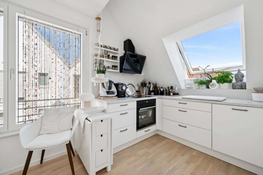 K�che Dachgeschosswohnung Pleidelsheim