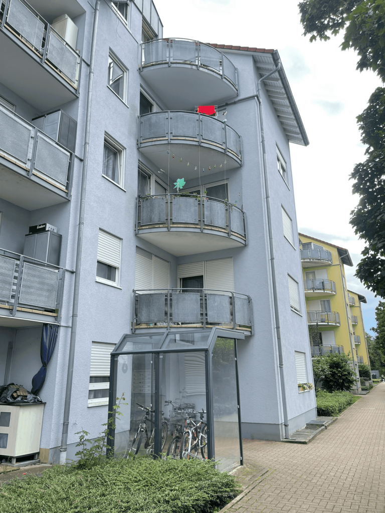 Au�enansicht Rastatt Etagenwohnung Gro�z�gige 3-Zimmer Wohnung in bester Wohnlage in Rastatt