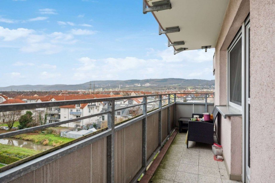 Balkon Nord Wohnung Sandhausen