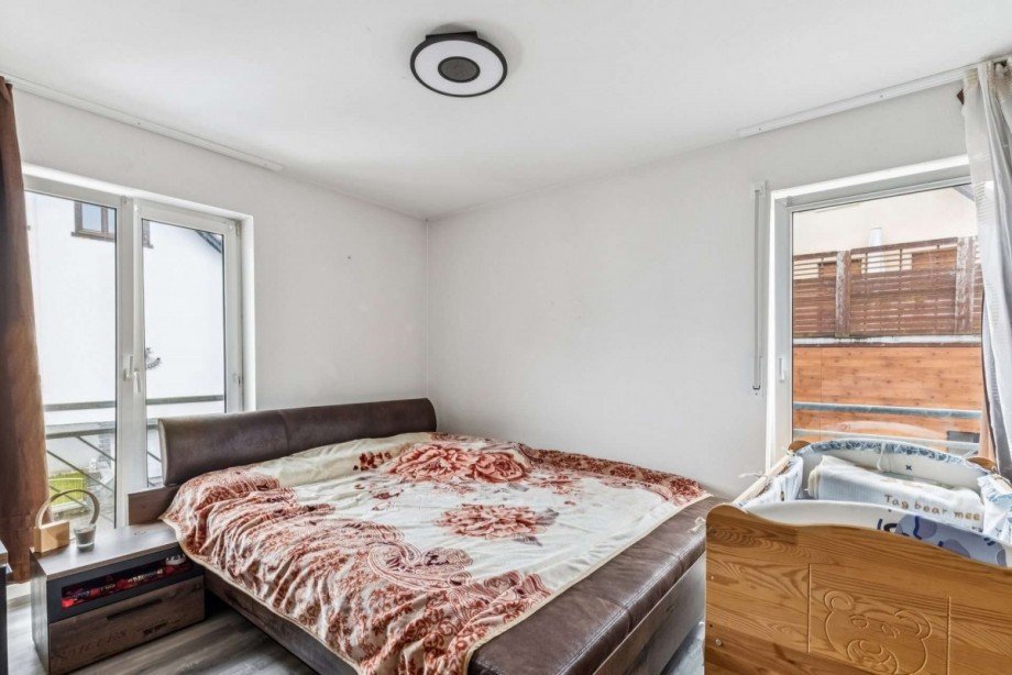 Schlafzimmer Etagenwohnung Gernsbach-Loffenau