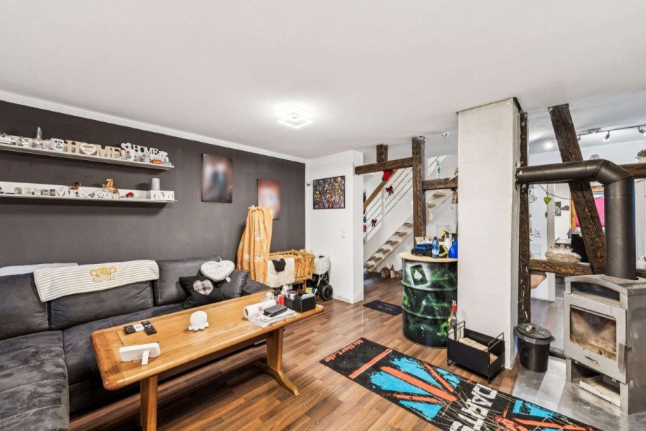 Wohnzimmer DG Mehrfamilienhaus Baiersbronn
