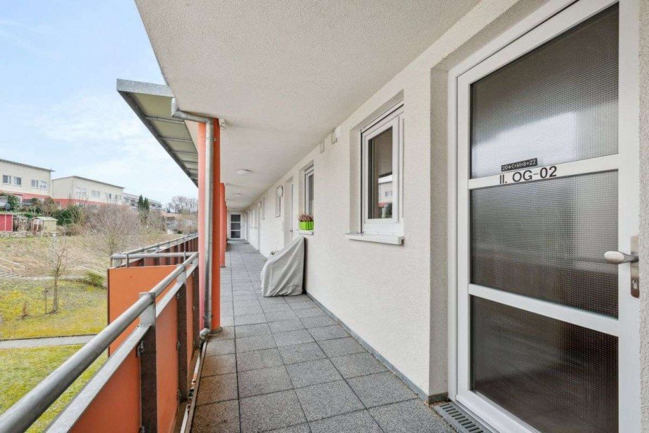 Eingang zur Wohnung Etagenwohnung Hohenwettersbach