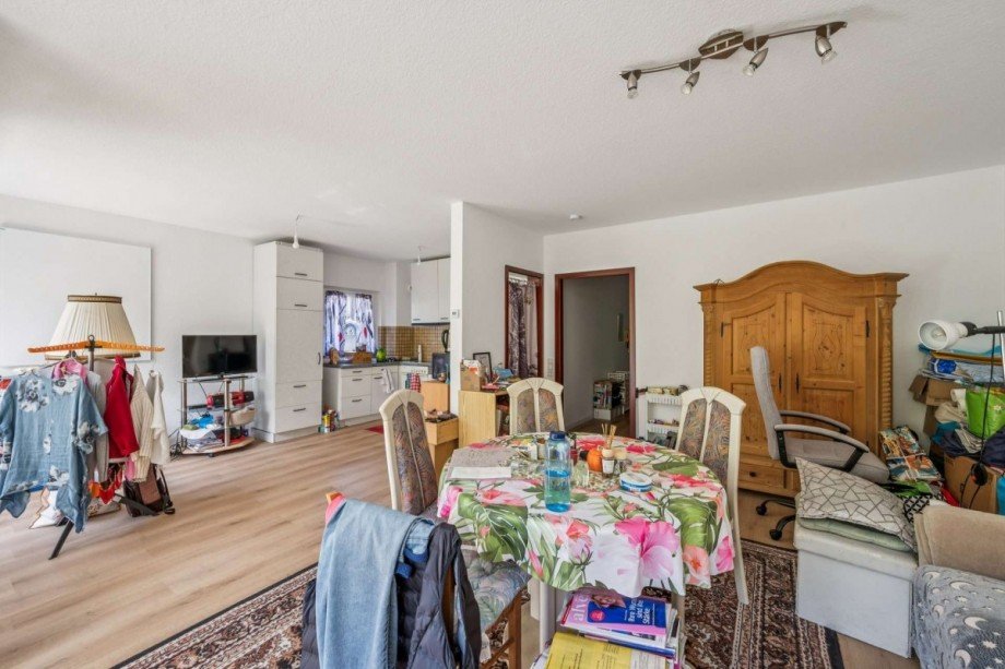 Wohnzimmer Souterrainwohnung Gernsbach