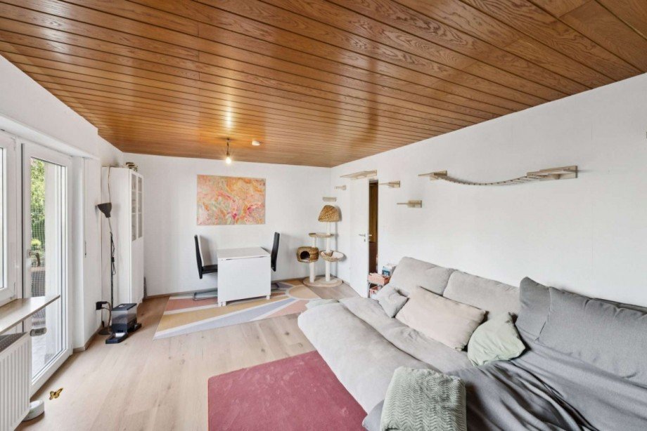 Wohnzimmer EG Mehrfamilienhaus Ladenburg