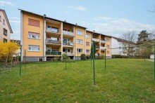 Au�enansicht hinten Wohlf�hl-Oase in Gernsbach: 3-Zi. Wohnung im Erdgeschoss mit Balkon