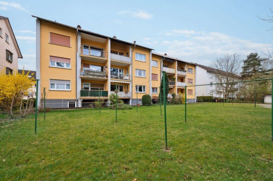 Au�enansicht hinten Erdgeschosswohnung Gernsbach