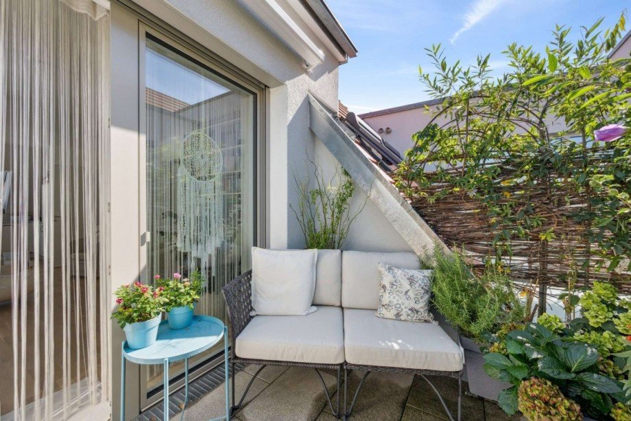Loggia Dachgeschosswohnung Pleidelsheim