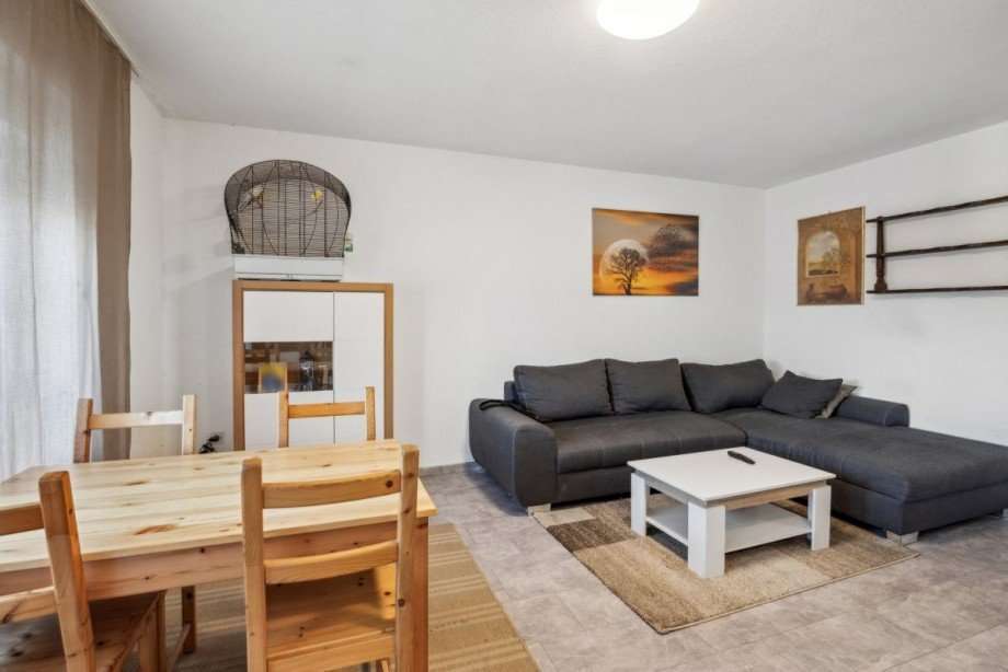 Wohnzimmer Etagenwohnung Homburg