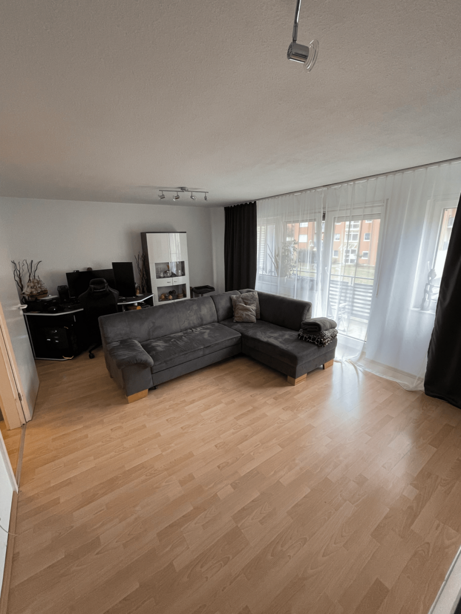 Wohnzimmer Etagenwohnung Rastatt