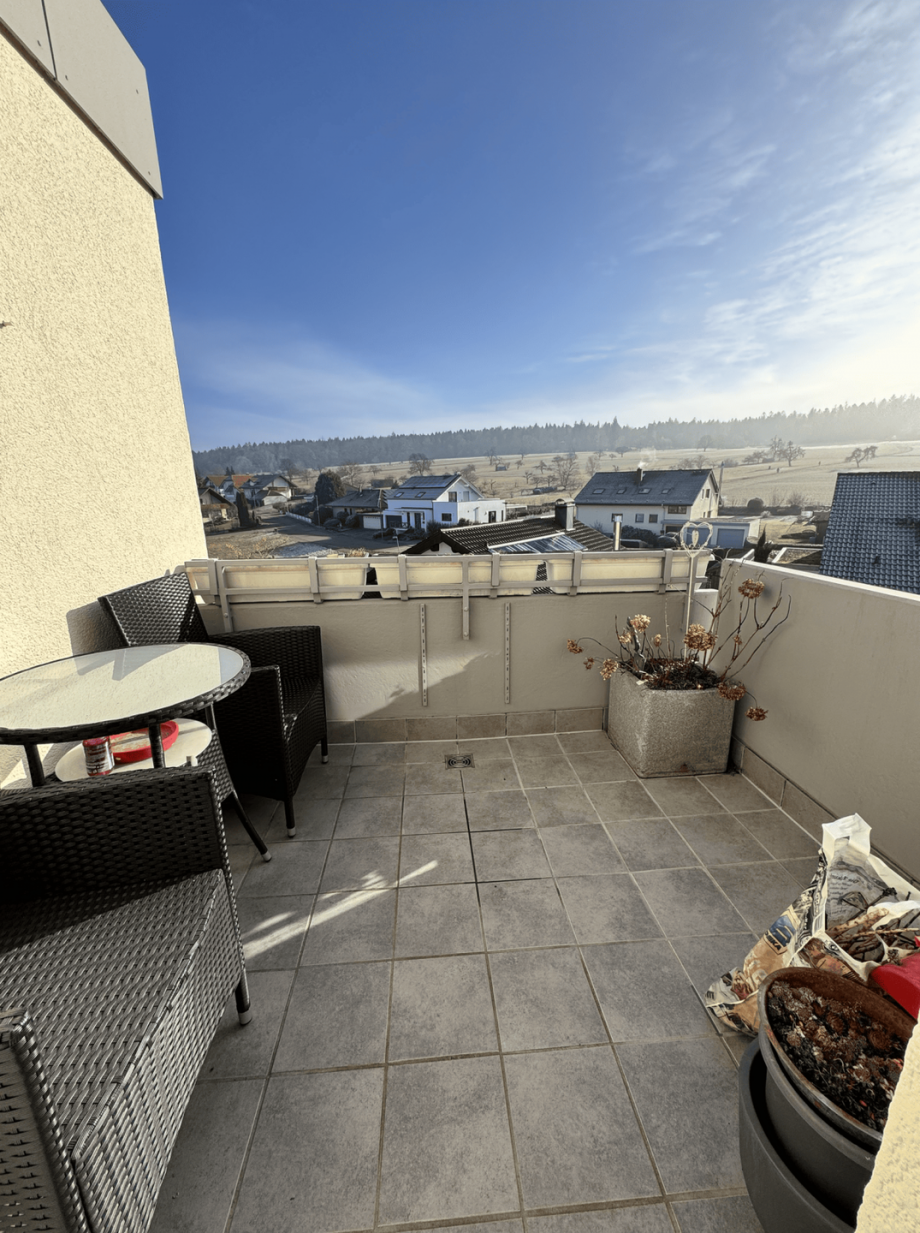 Balkon Etagenwohnung Straubenhardt-Schwann