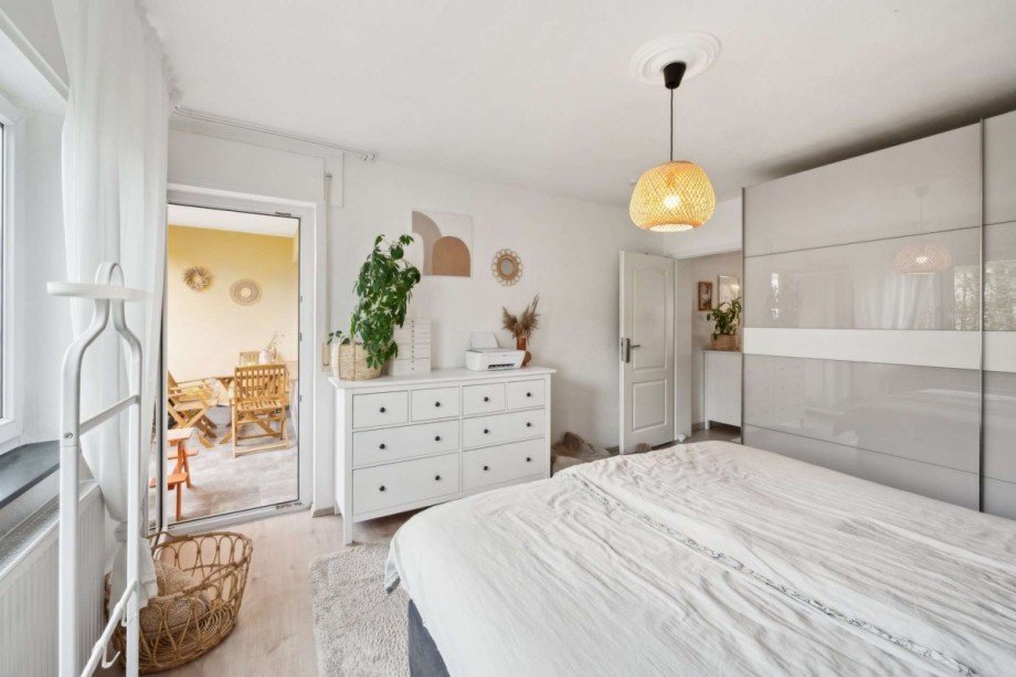 Schlafzimmer Erdgeschosswohnung Gernsbach