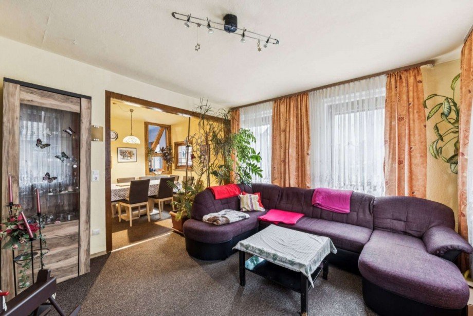 Wohnzimmer EG Mehrfamilienhaus Baiersbronn