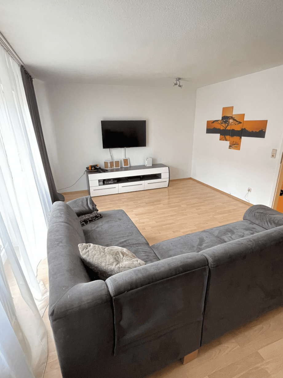 Wohnzimmer Etagenwohnung Rastatt