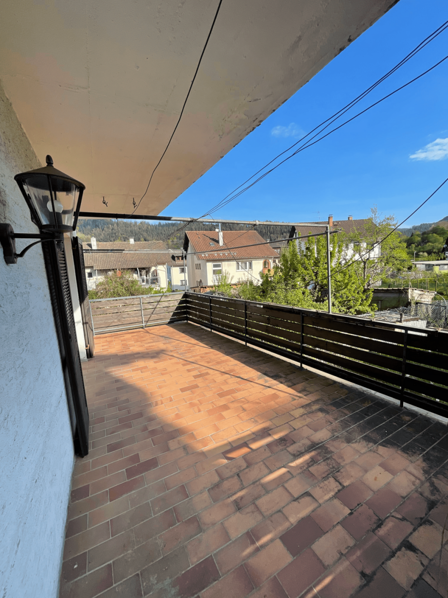 Terrasse Etagenwohnung Forbach