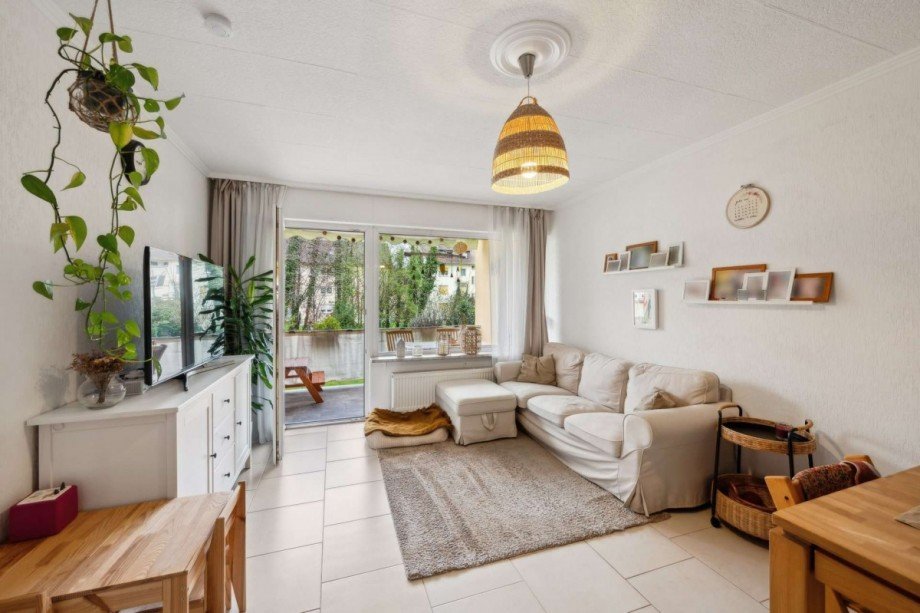 Wohnzimmer Erdgeschosswohnung Gernsbach