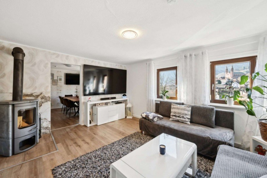 Wohnzimmer EG Einfamilienhaus Forbach