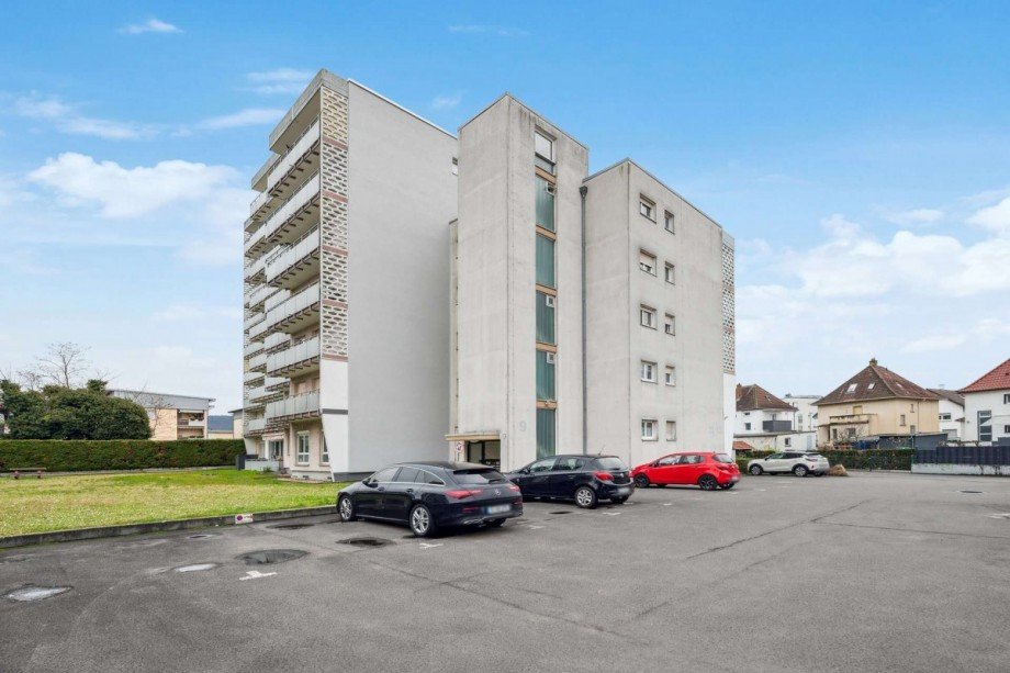 Au�enansicht Nord Wohnung Sandhausen